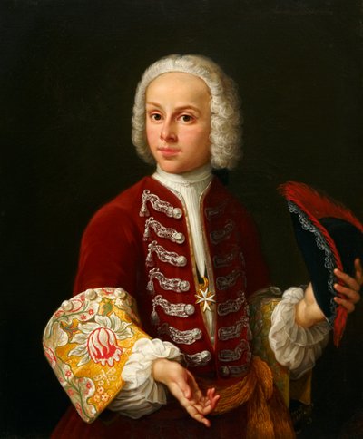 Young Knight of the Order of St. John, c.1730 by Antonio David